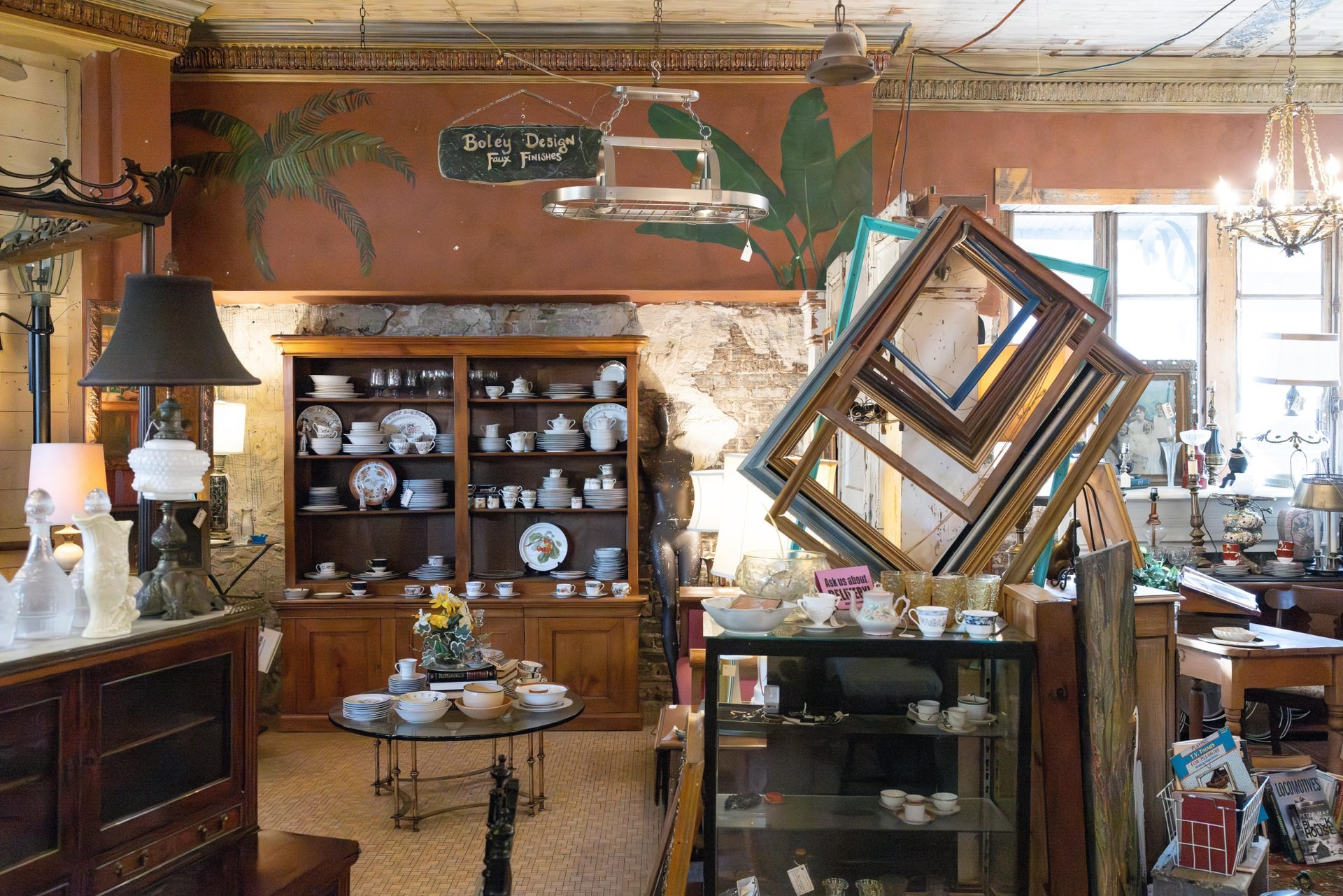 Antiques and vintage furnishings at Circa 1857